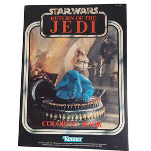 1983 Star Wars Coloring Book Return Of The Jedi by Kenner Vintage (NEW) 1980 Kid